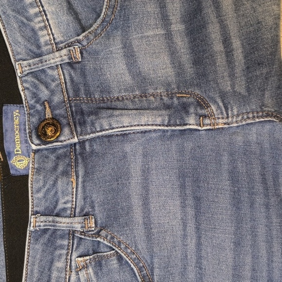 sac505♀️Mid Rise w/29.5" Inseam Democracy Absolutions Denim Jeans - Picture 4 of 4